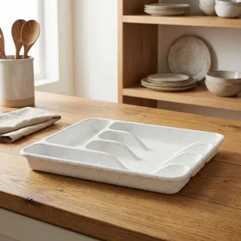 Organizace kuchyně Vložka do zásuvky na příbory DAILY INTERNATIONAL HOME NOLAN oreo