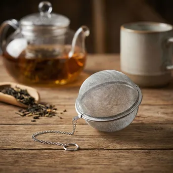 Konvice na čaj Čajové a bylinkové sítko ODELO SOAN 4,5 cm stříbrné