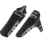 Sada blatníků FORCE pod sedlo a vidlici, plast, černé