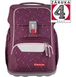 Školní aktovka Step by Step BASIS, Berry Stars - 4 dílný set, AGR certifikát