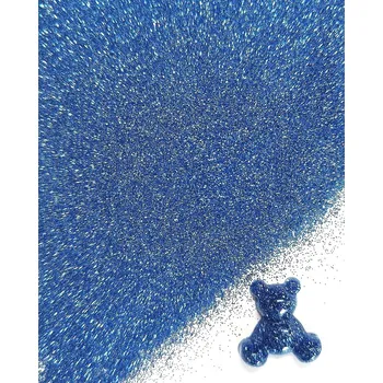 Textilie Třpytky glitrové do pryskyřice 10 g – světle modré