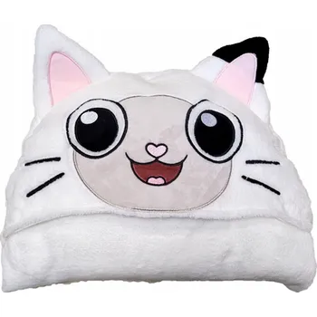 Povlečení Flísová deka s kapucí - GABBY'S DOLLHOUSE 120x150cm