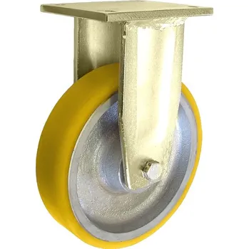 Pojezdové kolečko Vysoko zátěžové kolo v pevné svařované vidlici ZABI 160 mm