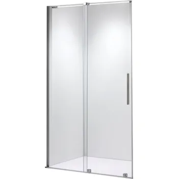 Sprchové dveře BPS-koupelny Posuvné sprchové dveře HYD-ATA-CH-A 120 chrom/transparent pro instalaci do niki - bez vaničky