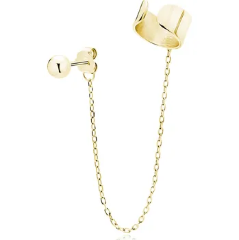 Náušnice Pozlacená náušnice SKYE 1ks Ag 925/1000