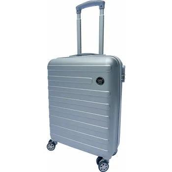 Linder Exclusiv Cestovní kufr 40x20x55 cm Světle šedý