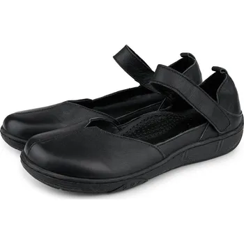 Dámské baleríny Vlnka Dámské kožené baleríny s podporou klenby Meda černá velikost obuv dospělí 36