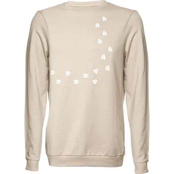 Dámská mikina Vlnka Bavlněná mikina Ovečkárna béžová velikost oblečení XXL