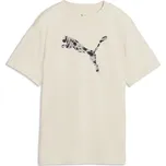 Dětské Tričko s krátkým rukávem PUMA ESS GRAPHIC ANIMAL RELAXED TEE G 69249187 – Béžová 152