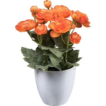 umělá květina Gasper Umělá květina Pryskyřník, oranžový 679797