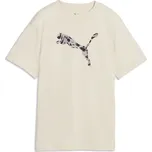 Dětské Tričko s krátkým rukávem PUMA ESS GRAPHIC ANIMAL RELAXED TEE G 69249187 – Béžová 140