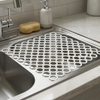 podložka do dřezu Vložka do dřezu DAILY INTERNATIONAL HOME STRONG 29 × 25 cm bílá