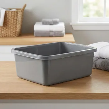 Obdélníková miska DAILY INTERNATIONAL HOME JULIE 8 l stříbrná