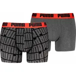 Pánské boxerky Puma BOXERS (2-PACK) černé 947124-01 - XXL | UK 10,5 | US 11