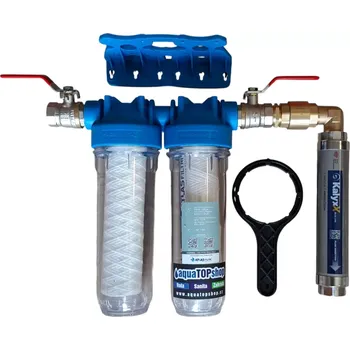 vodní filtr AQUATOPSHOP.CZ IPS Kalyxx BlueLine - G 3/4\" s dvoufázovou předfiltrací