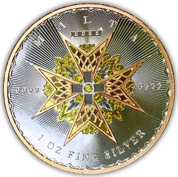 Pressburg Mint - Maltézský kříž 2025 - 1 oz