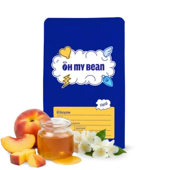 Káva Výberová káva Etiopie REFISA 250g od Oh My Bean Roastery