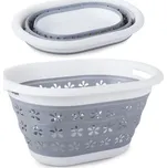 Verk Group Skládací silikonová miska do koše na prádlo