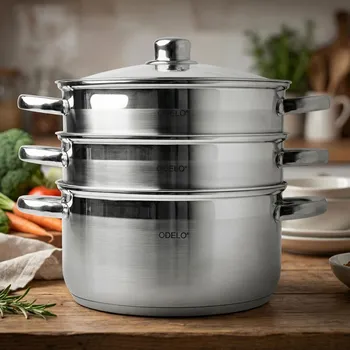 Hrnec Hrnec na vaření v páře ODELO MARVIN 24 cm 4 díly
