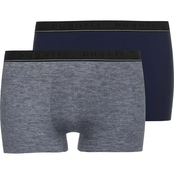 Pánské spodní prádlo Bugatti pánské boxerky 2 kusy v krabičce 50017 6061 622 Modrá M