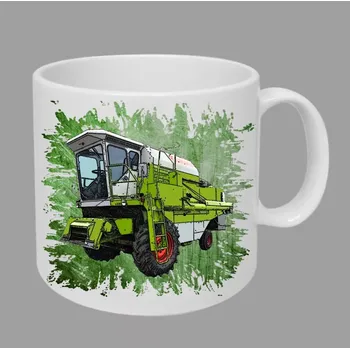 Moon River Claas Dominator 76 hrnek s kombajnem zelený obsah 330 ml (hrneček kombajn)