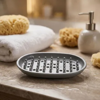 Mýdlenka Mýdlenka DAILY INTERNATIONAL HOME BUBBLE 12,5 × 9 cm stříbrná