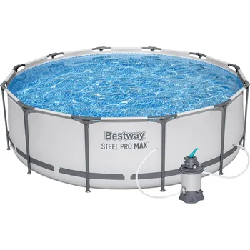 Bazén Bestway Bazén Steel Pro Max 366 x 100 cm s pískovou filtrací Standard EVO