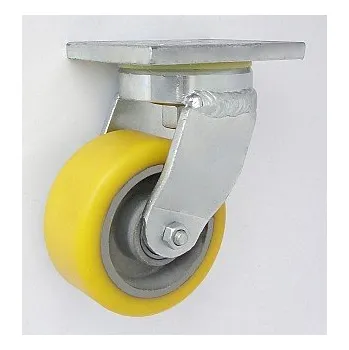 Pojezdové kolečko Polyuretanové kolo 100 mm otočná vidlice