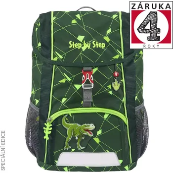 Školní batoh Step by Step Junior Dětský batoh Step by Step KID SHINE, Dino Night Tyro