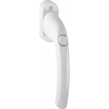 Stavební výplň HOPPE Tokyo s knoflíkem F9016 bílá