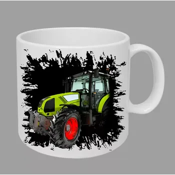Moon River Claas Arion 400 hrnek s traktorem černý obsah 330 ml (hrneček traktor)
