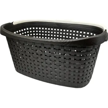 Drogerie BAMA Koš prádelní PAGLIA, 40 l, barva hnědá BAMA