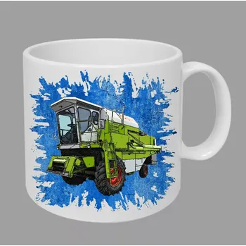 Moon River Claas Dominator 76 hrnek s kombajnem modrý obsah 330 ml (hrneček kombajn)