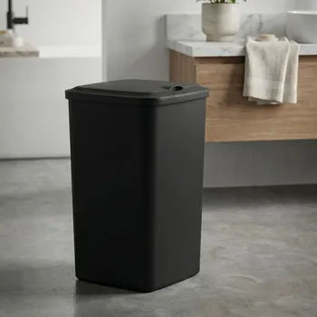 Odpadkový koš Koš na odpadky DAILY INTERNATIONAL HOME JOY 10 l černý matný