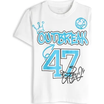 Chlapecké tričko GATE Bavlněné oversize tričko s potiskem 12Y 426-0180/10