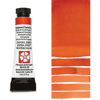 Výtvarná barva Akvarelová barva Daniel Smith Extra Fine, 5ml - oranžová Barva: 187 - Transparent Pyrrol Orange