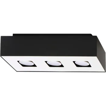 Sollux Lighting Stropní svítidlo MONO 3 černé