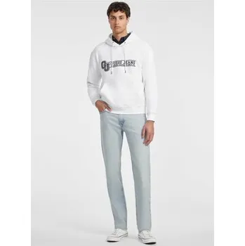 Dámská mikina Guess Jeans Mikina 165585 Bílá Classic Fit S