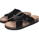 Vlnka Pánské korkové anatomické nazouváky Martin černá velikost obuv dospělí 45