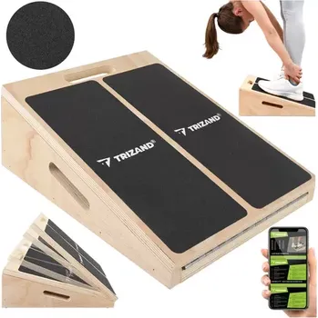 Nastavitelná cvičební plošina Slant Board – plošina na lýtka