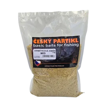 Návnadová surovina Český Partikl Krmítková směs med 1 kg