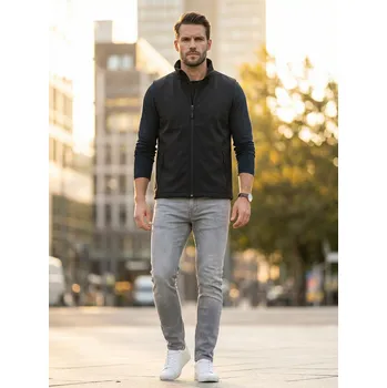 Pánská vesta Pánská softshellová vesta ALTISPORT NoPrint NP/ALM8211NJ BLACK/BLACK XXL