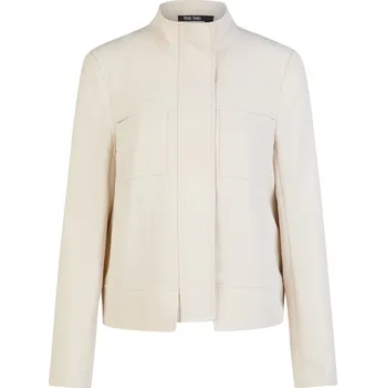 Dámské sako Bunda Marc Aurel 3184 z jemné splývavé látky krémová Velikost: 36