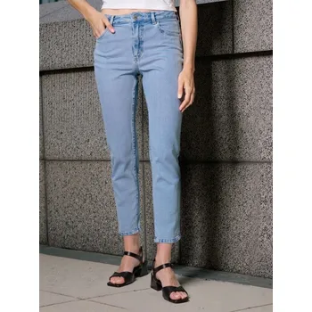 Dámská móda Sinsay - Džíny mom fit - modrá - 868EV-05J - 868EV-05J-36