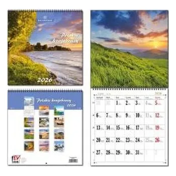 Kalendář Kalendarz 2026 30x60 13 planszowy Pl. Krajobrazy