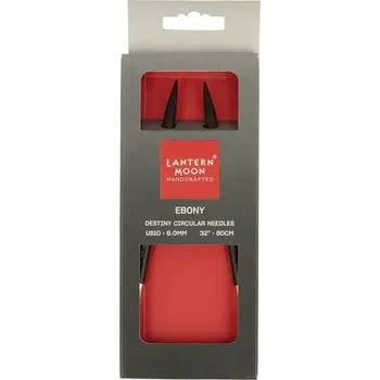Jehlice KnitPro Lantern Moon kruhové fixní jehlice 80Cm 6mm (Lantern Moon’s Destiny circular knitting needles 80Cm 6mm)
