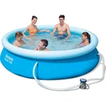 Bazén samostavěcí nafukovací jednokomorový s filtrem 305 x 76 cm
