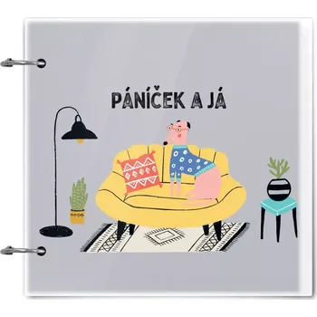 Fotokniha Plexi album se sponami Páníček a já