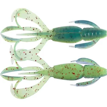 Rybářský háček 7ks - Gumová Nástraha Keitech Crazy Flapper 3,6" 9,1cm 6,6gr Violet Chart Red FLK