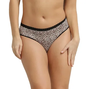 Kalhotky DIM DAILY MICRO SLIP - Dámské kalhotky - DI000DYC černá - bílá XL